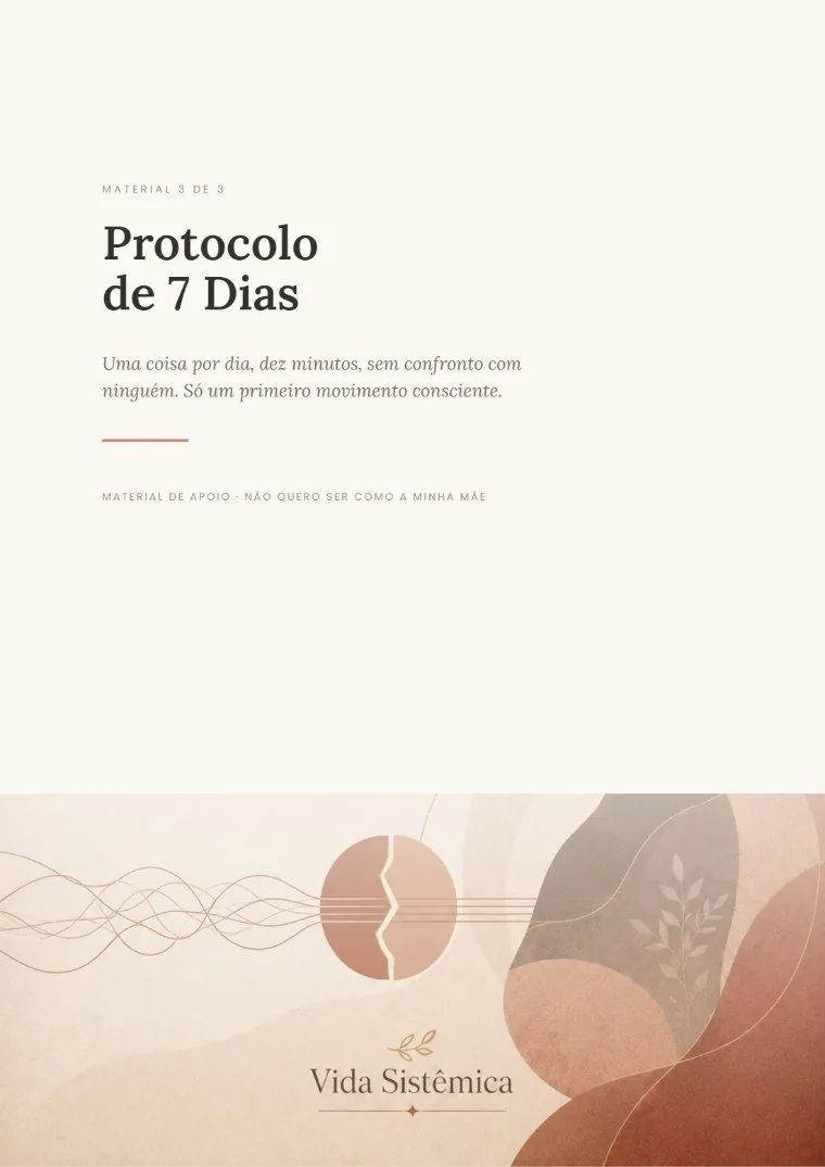 Capa do Protocolo de 7 Dias