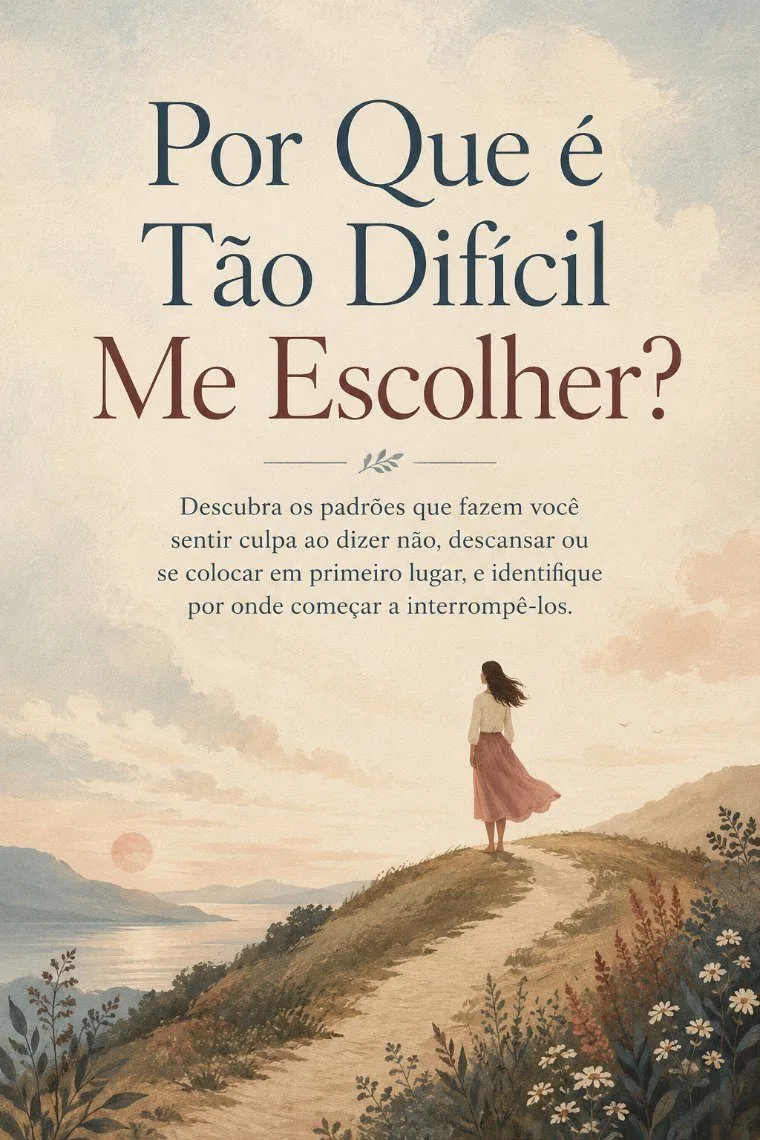 Capa do guia Por que é tão difícil me escolher?