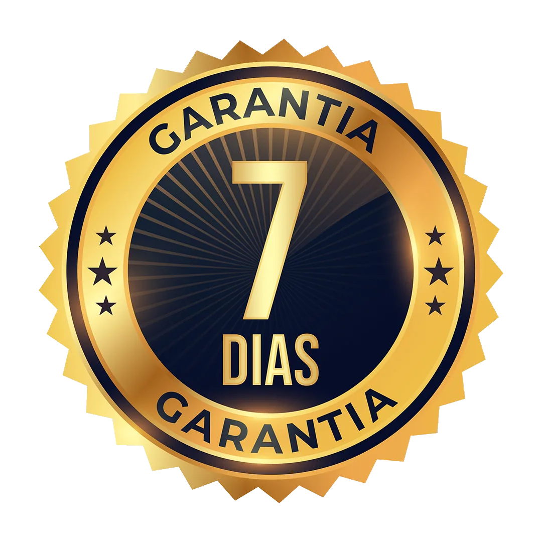 Selo de garantia de 7 dias
